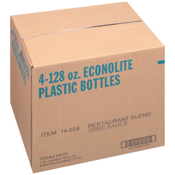 Texas Pete Texas Pete Restaurant Blend Wing Sauce 1 gal. Jugs, PK4 1.00024 - main